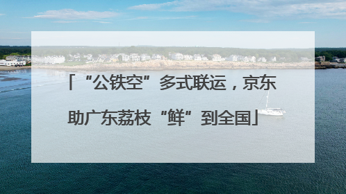 “公铁空”多式联运，京东助广东荔枝“鲜”到全国